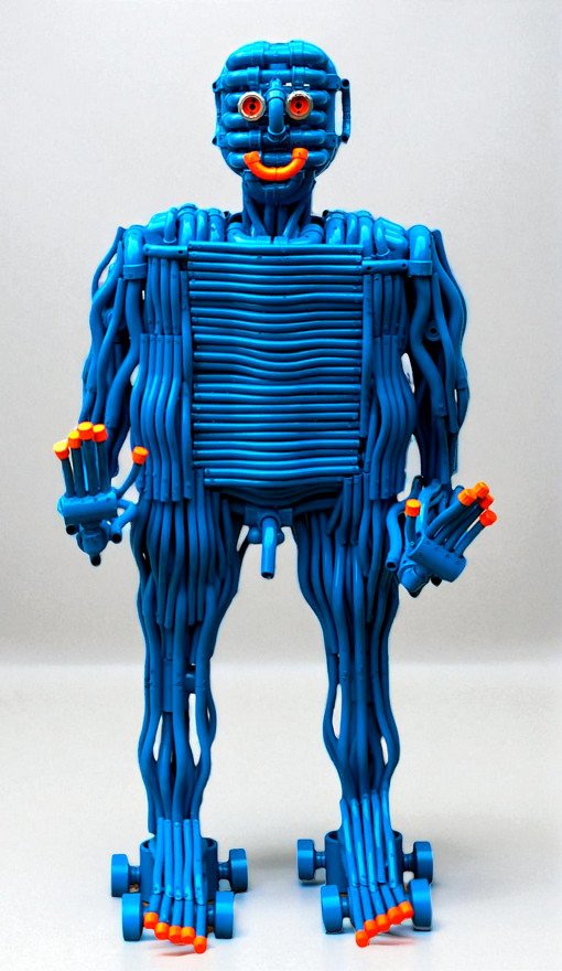 el hombre azul el hombre azul